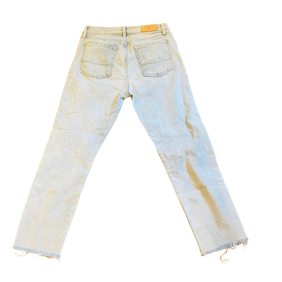 7 For All Mankind Luxe Vintage Josefina Boyfriend Jeans Cosmic Blue - Picture 4 of 9